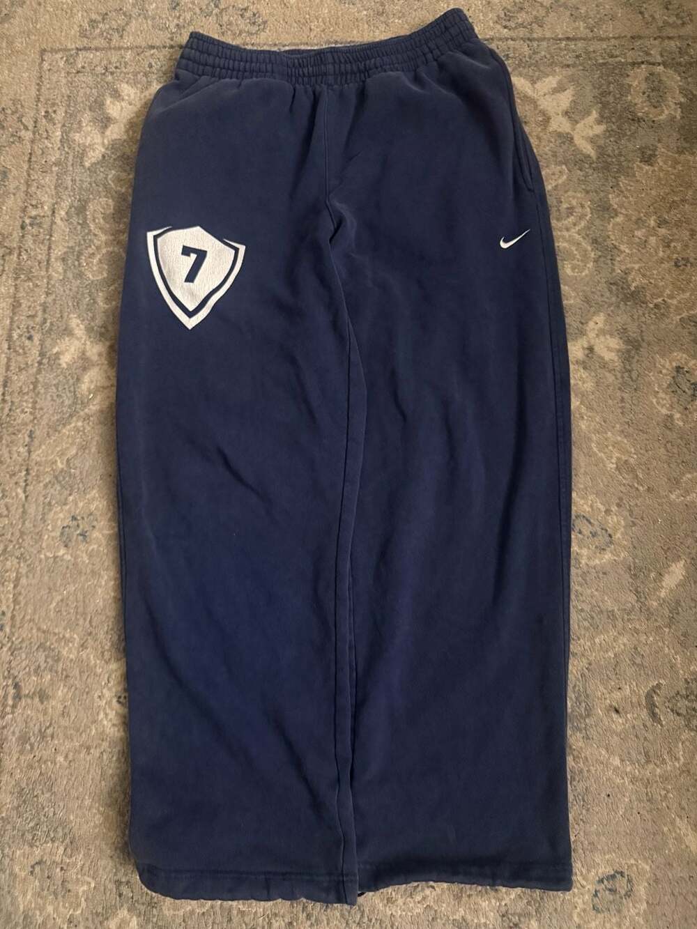 Vintage Navy Blue Nike Sweatpants